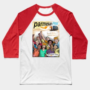 Silly Services 7 “Parmesan Prime” Baseball T-Shirt